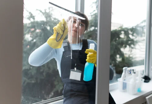 Nettoyage de vitres intérieures et extérieures à Valdoie